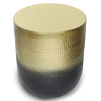 19 inch Wide Metal Metal Side Table, Fully Assembled