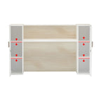 Reception Desk Counter with Adjustable Shelf Storage