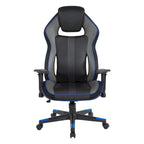 Gaming Chair in Bonded Leather with Color Accents
