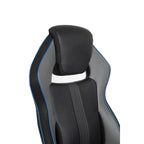 Gaming Chair in Bonded Leather with Color Accents