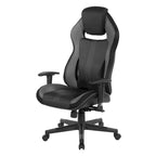 Gaming Chair in Bonded Leather with Color Accents