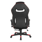Gaming Chair in Bonded Leather with Color Accents
