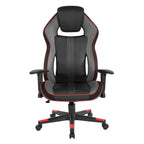 Gaming Chair in Bonded Leather with Color Accents