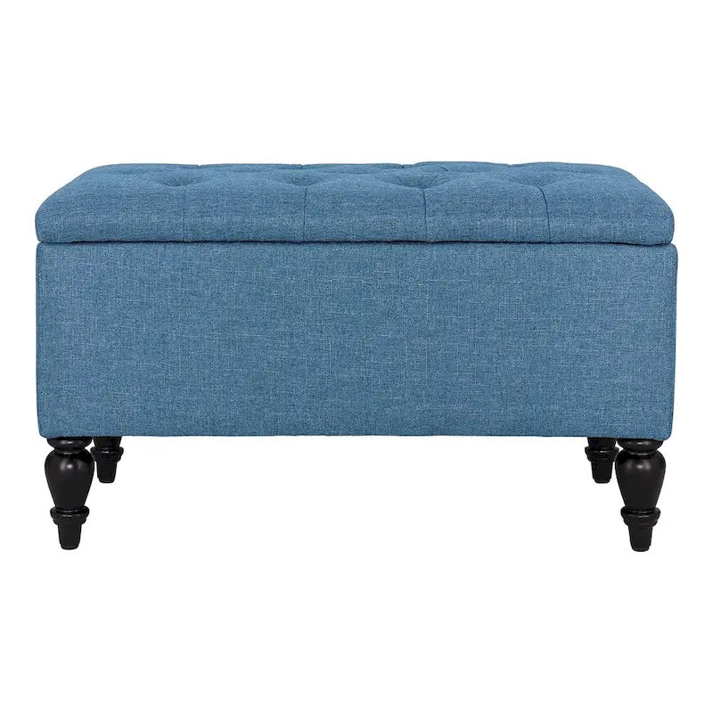29 in. Upholstered Storage Bench