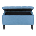 29 in. Upholstered Storage Bench