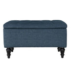 29 in. Upholstered Storage Bench