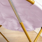 Folding XL Saucer Chair for Dorm or Bedroom