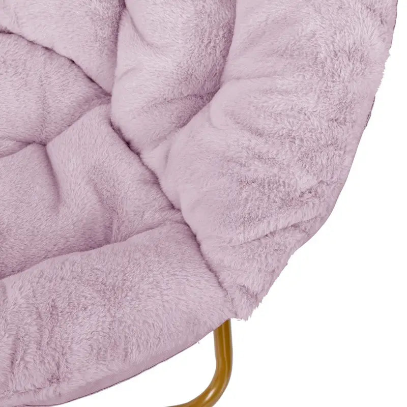 Folding XL Saucer Chair for Dorm or Bedroom