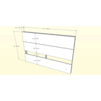 3 Piece Bedroom Set, Truffle