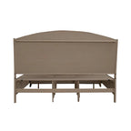 Burnished Beige Oak King Panel Storage Bed Bedroom Set
