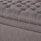 Modern Upholstered Storage Bench for Living Room Entryway