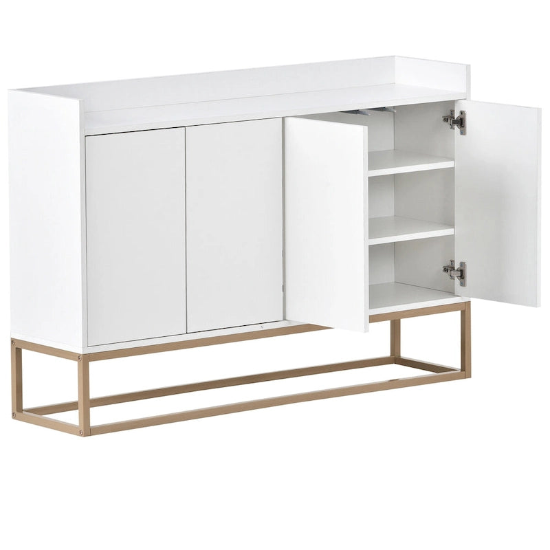 Kitchen Buffet Sideboard Coffee Bar Cabinet Accent Storage Cabinet Server Table
