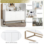 Kitchen Buffet Sideboard Coffee Bar Cabinet Accent Storage Cabinet Server Table
