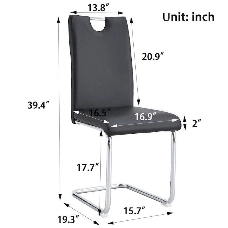 Modern Dining Chairs Set of 4,Side Dining Room/Kitchen Chairs