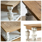 Rectangle Coffee Wooden Coffee Table,French Country Coffee Table