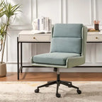Modern Swivel Tilting Office Chair with Removable Soft Upholstery by