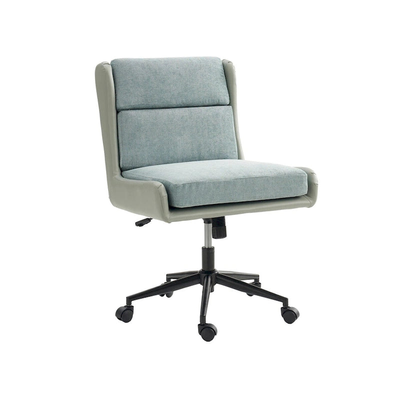 Modern Swivel Tilting Office Chair with Removable Soft Upholstery by