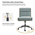 Modern Swivel Tilting Office Chair with Removable Soft Upholstery by