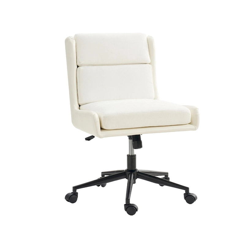 Modern Swivel Tilting Office Chair with Removable Soft Upholstery by
