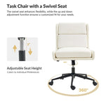 Modern Swivel Tilting Office Chair with Removable Soft Upholstery by