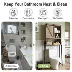 Over-The-Toilet Storage Cabinet Bathroom Organizer with Adjustable Shelf